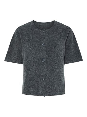 Pieces Kardigan "Pcjiko" w kolorze antracytowym