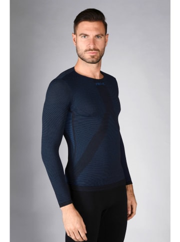 Iron-ic Functioneel shirt "EVONET" donkerblauw