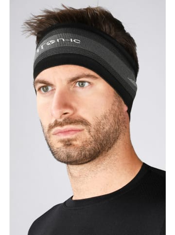 Iron-ic Stirnband "IRN 3.3" in Grau/ Schwarz