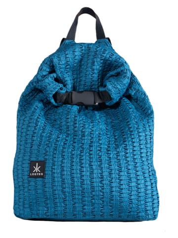 Iron-ic Rucksack "LOGYKO 1.0" in Blau - (L)54 x (B)39 cm