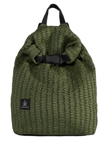 Iron-ic Rucksack "LOGYKO 1.0" in Khaki - (L)54 x (B)39 cm