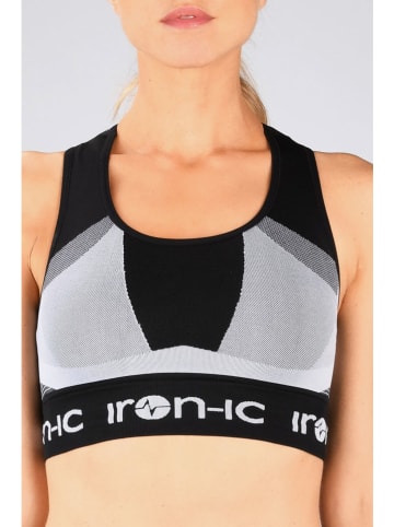 Iron-ic Biustonosz sportowy "IRN 2.2" w kolorze szarym