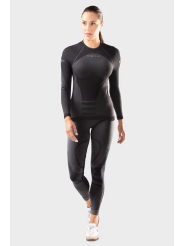 Iron-ic Funktionsshirt "IRN 1.0" in Schwarz/ Grau