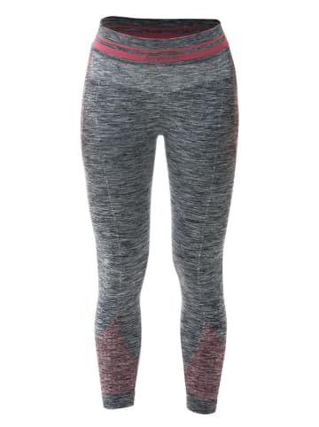 Iron-ic Legginsy funkcyjne "IRON-IC 2.1" w kolorze szarym