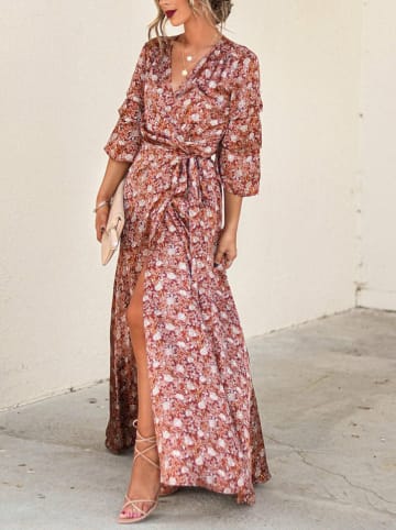 LA Angels Sukienka w kolorze czerwono-pomarańczowo-białym