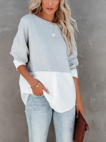 LA Angels Sweatshirt wit/grijs