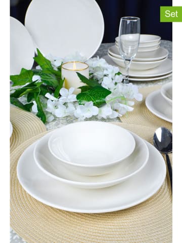 Hermia 18-delig combiservies wit