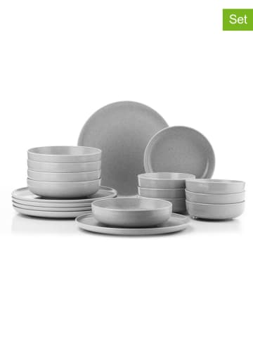 Hermia 18tlg. Kombiservice in Grau