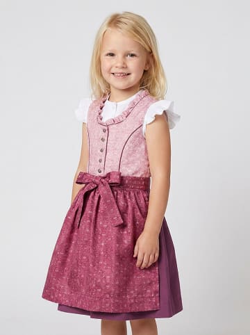Isartrachten Dirndl in Lila/ Rosa