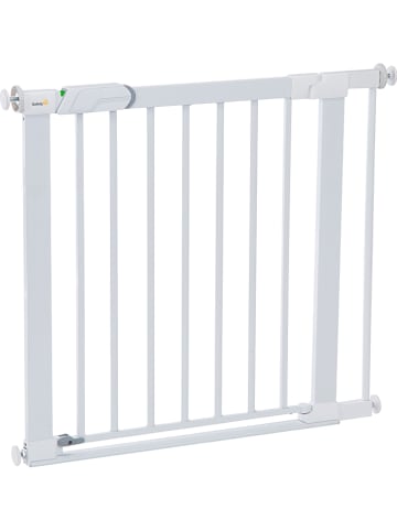 Safety1st Bramka zabezpieczająca "Flat Step" w kolorze białym - wys. 72 cm