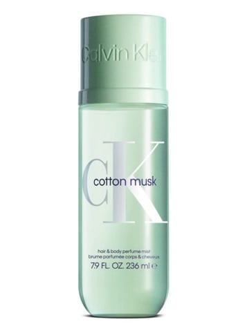 Calvin Klein Mgiełka do włosów i ciała "Cotton Musk" - 236 ml