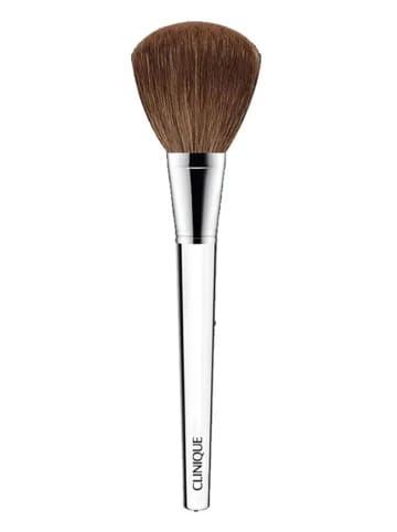Clinique Pędzel do pudru w kolorze srebrno-jasnobrązowym