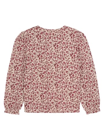 enfant Longsleeve beige/rood