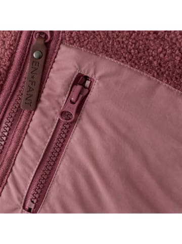 enfant Kamizelka polarowa w kolorze czerwonym