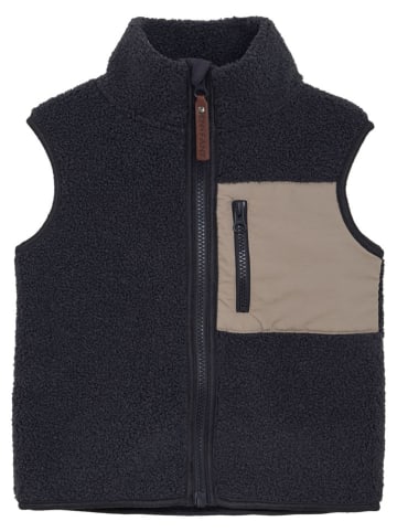 enfant Fleece bodywarmer zwart