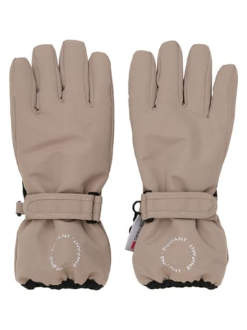 enfant Funktionsfingerhandschuhe in Beige/ Schwarz
