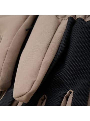 enfant Rękawiczki funkcyjne w kolorze czarno-beżowym