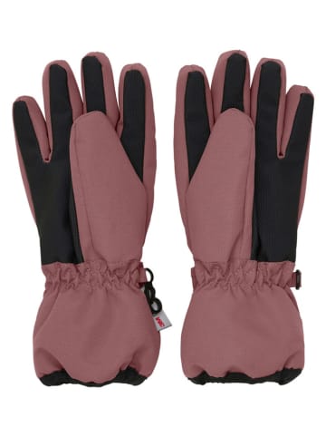 enfant Rękawiczki funkcyjne w kolorze czarno-czerwonym