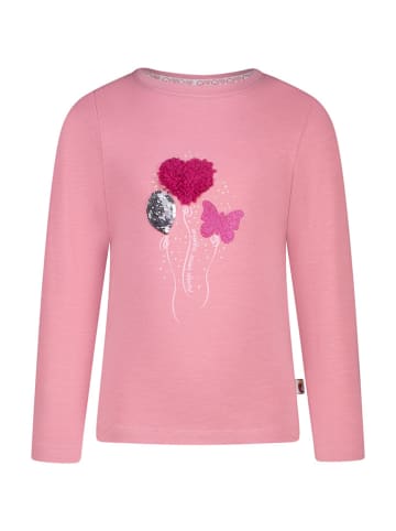 Salt and Pepper Longsleeve "Balloons" in Rosa