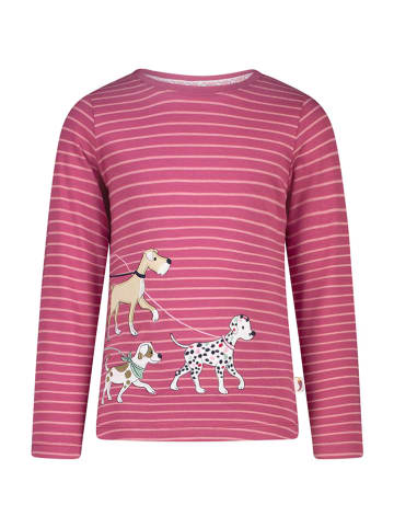 Salt and Pepper Longsleeve "Dogs" in Pink
