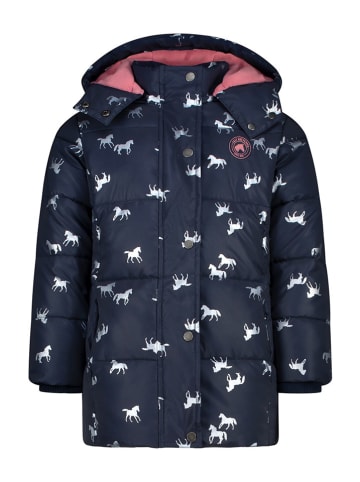 Salt and Pepper Winterparka donkerblauw