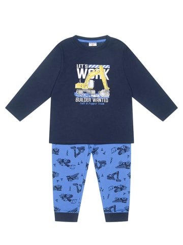 Salt and Pepper Pyjama donkerblauw