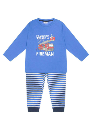 Salt and Pepper Pyjama in Blau