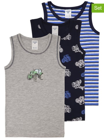 Salt and Pepper 3er-Set: Unterhemden in Bunt