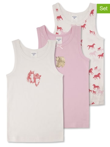 Salt and Pepper 3er-Set: Unterhemden in Bunt