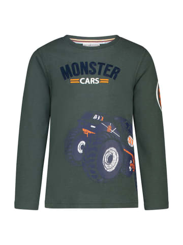 Salt and Pepper Koszulka "Monster cars" w kolorze khaki