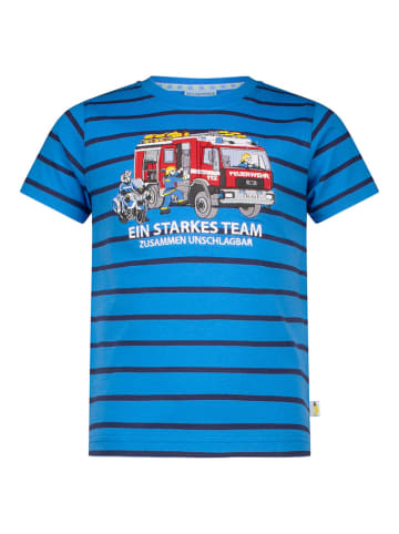 Salt and Pepper Shirt in Blau