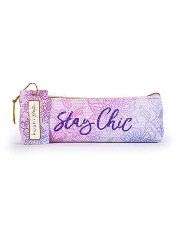 Tri-Coastal Design Schlampermäppchen in Rosa/ Lila - (B)19 x (H)6 x (T)3,3 cm