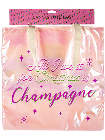 Tri-Coastal Design Einkaufstasche in Rosa - (L)40 x (B)38 cm