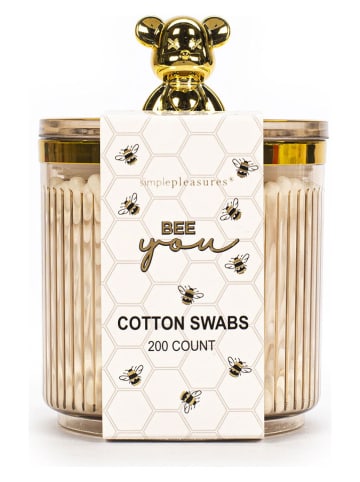 Tri-Coastal Design Cometica-opbergbox goudkleurig - (H)12,5 x Ø 8 cm