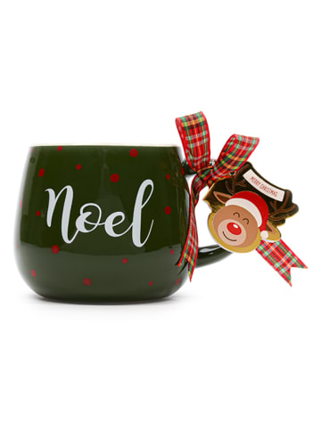 Tri-Coastal Design Kop groen/rood - (H)14 cm