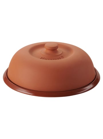 Römertopf Klima-Brotzeitplatte in Hellbraun - (H)15 x Ø 30 cm