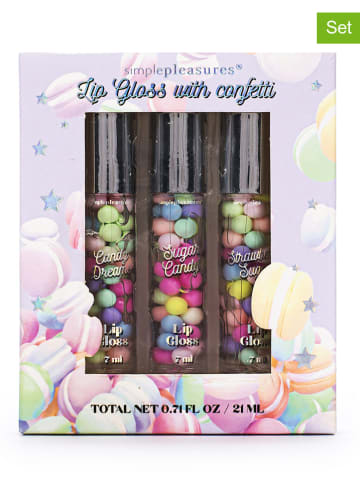 Tri-Coastal Design 3-delige set: lipgloss - vanaf 6 jaar