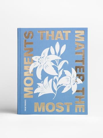 Printworks Album fotograficzny w kolorze niebieskim - 27 x 33 x 5 cm