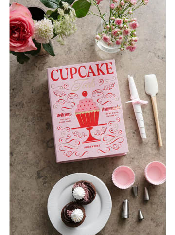 Printworks Zestaw The Essentials - Cupcake Tools in Rosa/ Silber