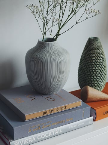 Printworks Księga gości "Be My Guest" w kolorze szaro-musztardowym - 23 x 23,5 x 2,4 cm