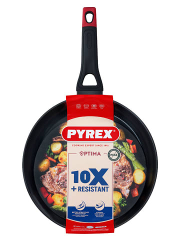 Pyrex Patelnia "Optima" w kolorze czarnym - Ø 30 cm