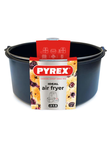 Pyrex Air Fryer schaal zwart - Ø 20 cm