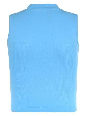 Blue Effect Top w kolorze błękitnym