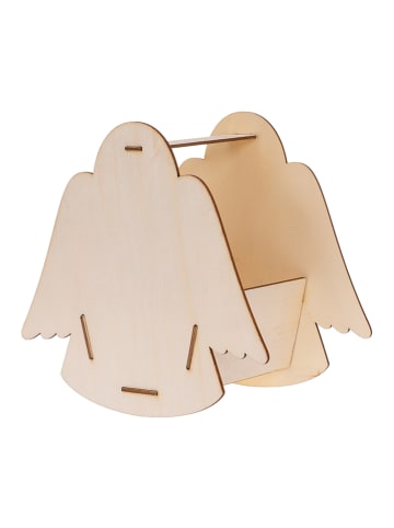 SUNNYSUE 6tlg. Bausatz Holzkörbchen "Engel" - ab 3 Jahren