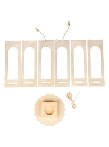 SUNNYSUE Zestaw "Lampion" w kolorze beżowym do tworzenia lampionu