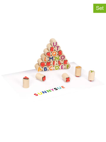 SUNNYSUE Houten stempels "ABC" - vanaf 3 jaar