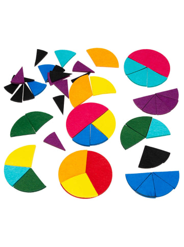 SUNNYSUE 51-delige leerset "Vilten vormen Breuken"