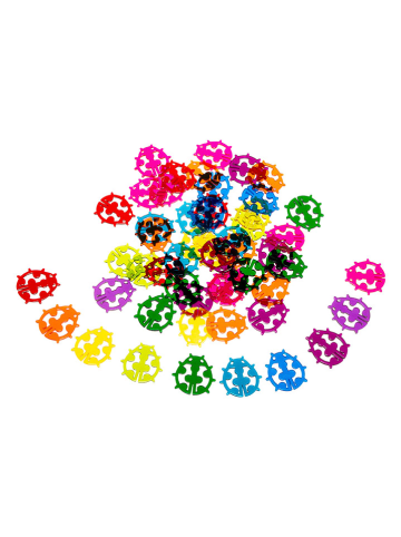 SUNNYSUE Acrylformen Regenbogen-Käferchen in Bunt