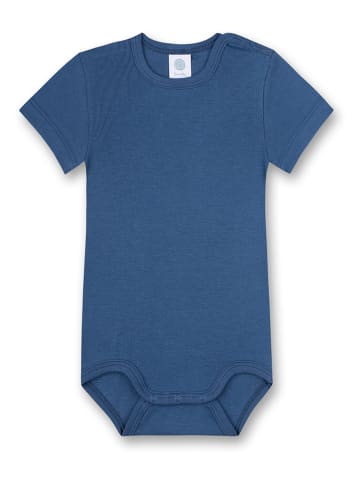 Sanetta 3er-Set: Bodys in Dunkelblau/ Weiß