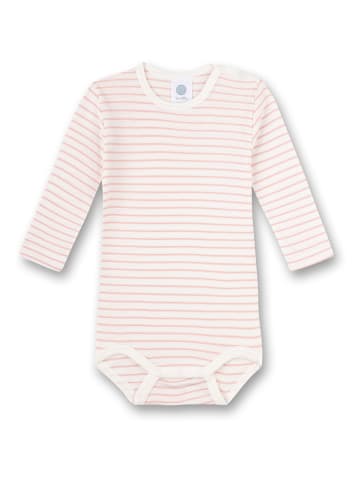 Sanetta 3-delige set: rompers wit/lichtroze